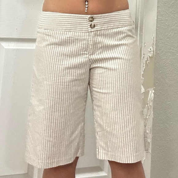 Y2k Pinstripe Shorts - Picture 10 of 10